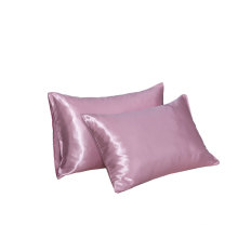 Luxury satin pillowcase for hair and skin 2 Pack Super comfortable for protection With Envelope Closure Standard Pillow Cases
